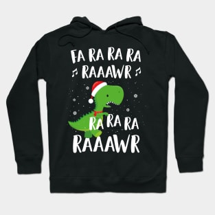 Dinosaur Shirt For Boys Fa Ra Ra Ra Ra T Rex Funny Christmas Hoodie